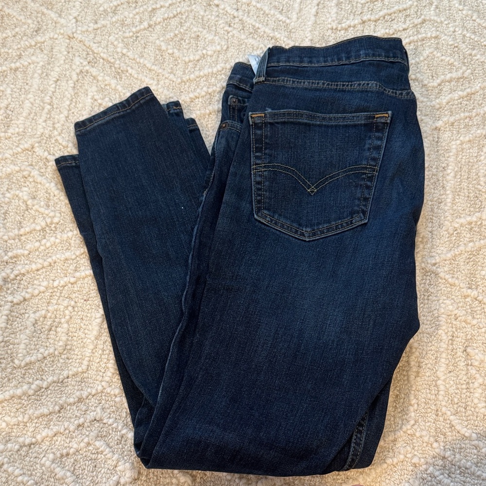 Levi's Men's Deep Indigo Skinny Jeans
